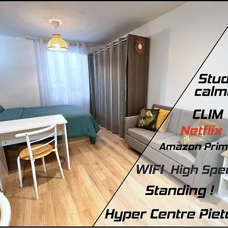 Calmes - Standing - Hypercentre - Clim - Wifi - Netflix Lägenhet *