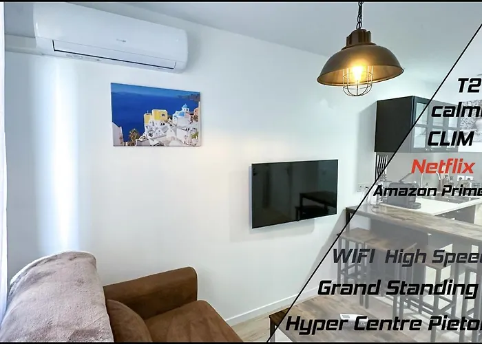 Calmes - Standing - Hypercentre - Clim - Wifi - Netflix *